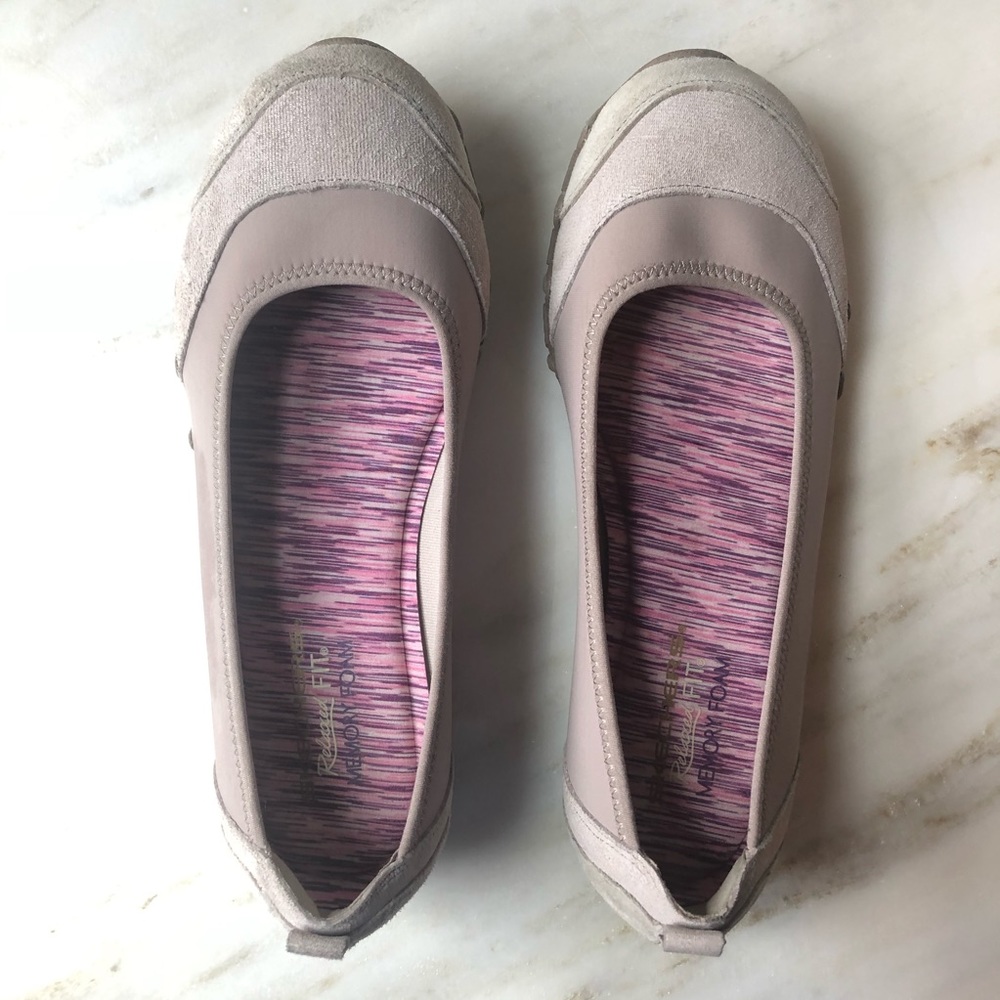 Sketchers Relaxed Fit Memory Foam Flats